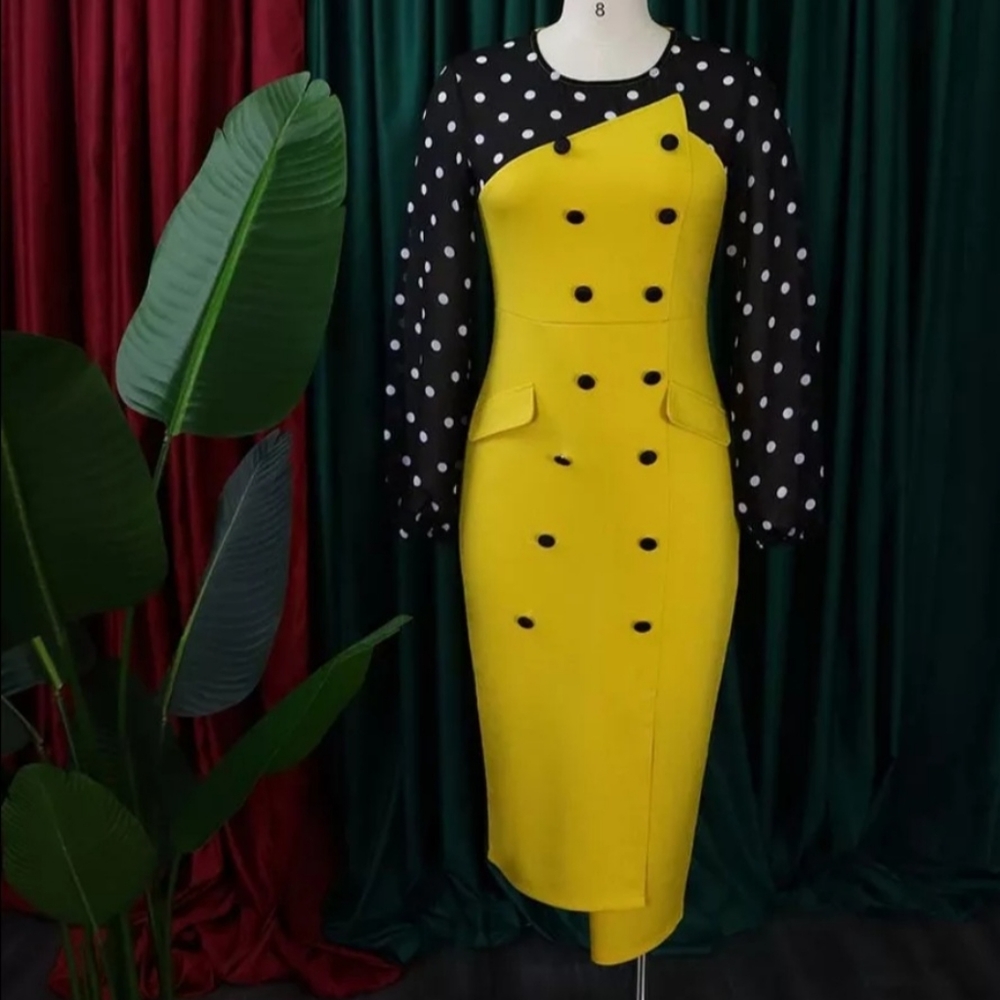 Yellow dress